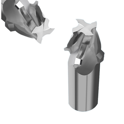 4-edge forming milling cutter